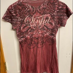Sinful T-shirt Size Small